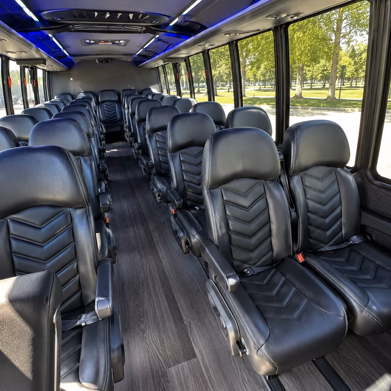 oakland prom transportation onboard seating