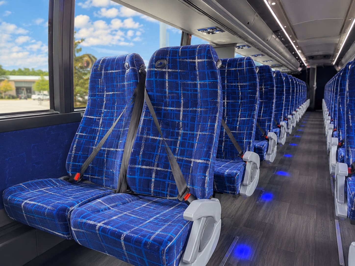 oakland religious group transportation onboard seating