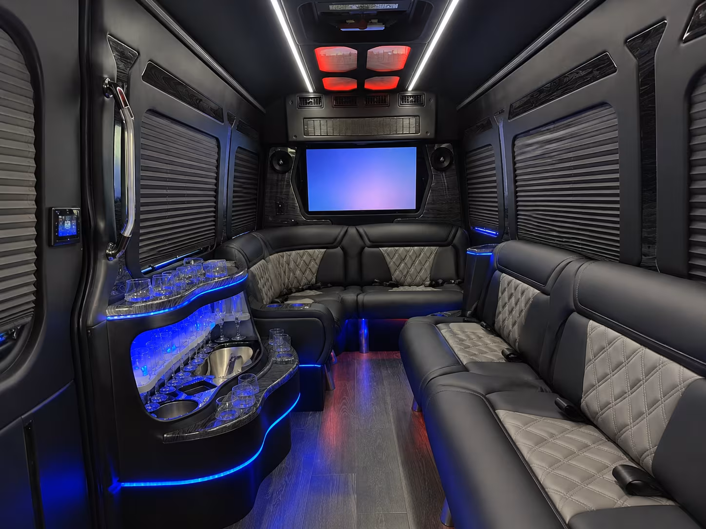 oakland wedding transportation onboard seating
