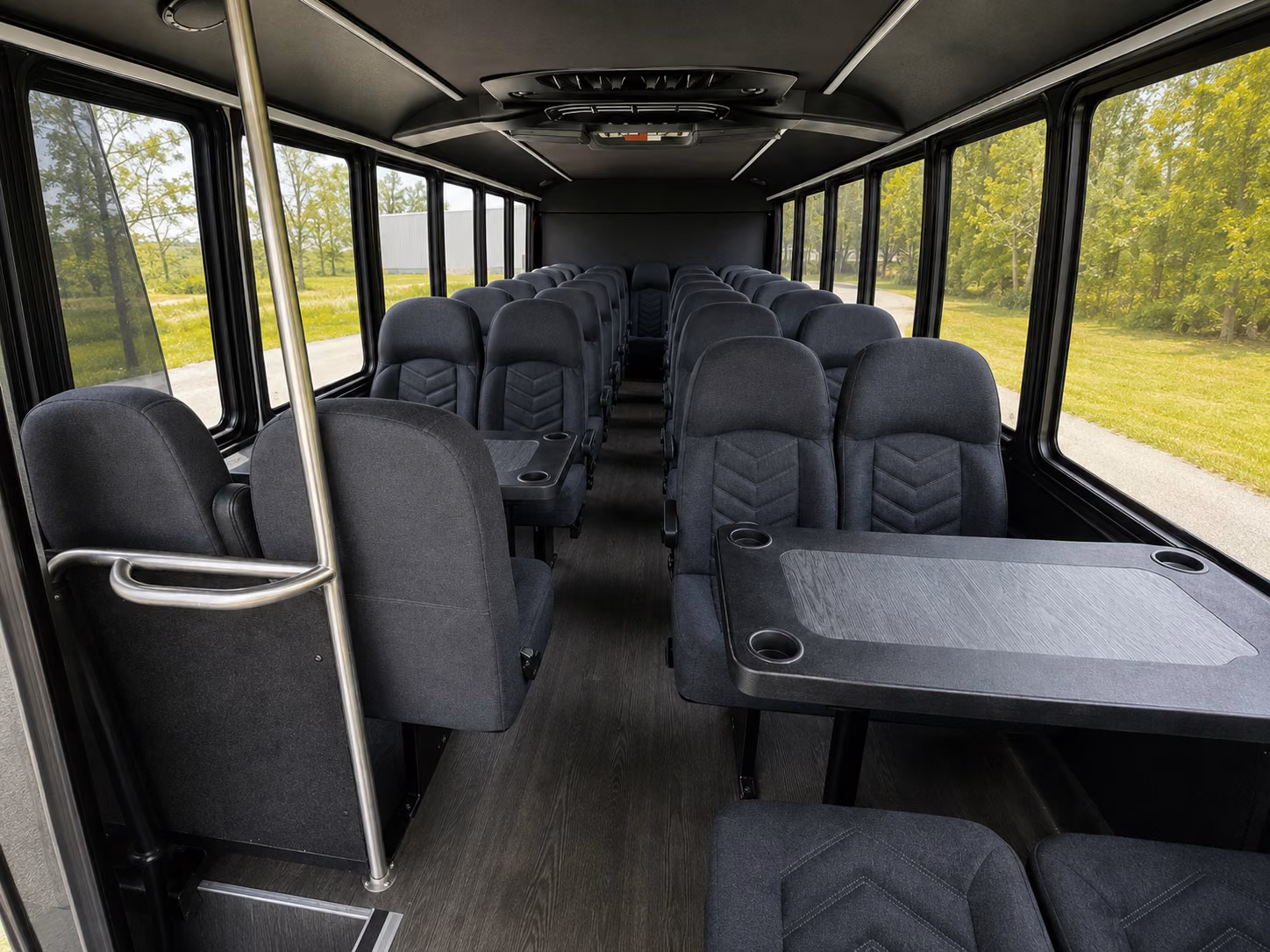 use a minibus for oakland hills venues where full size coaches can t go